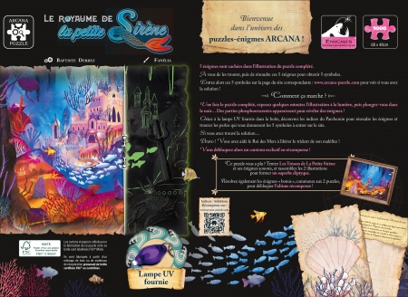 ARCANA PUZZLE : LE ROYAUME DE LA PETITE SIRENE