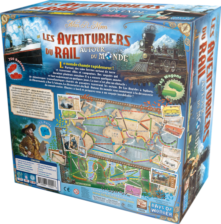 AVENTURIERS DU RAIL (LES) : AUTOUR DU MONDE
