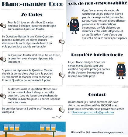 Blanc Manger Coco Tome 1
