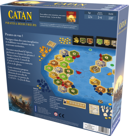 Catan : Pirates et découvertes Extension