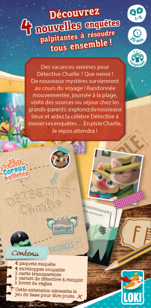 Detective Charlie : Part en vacances (ext)