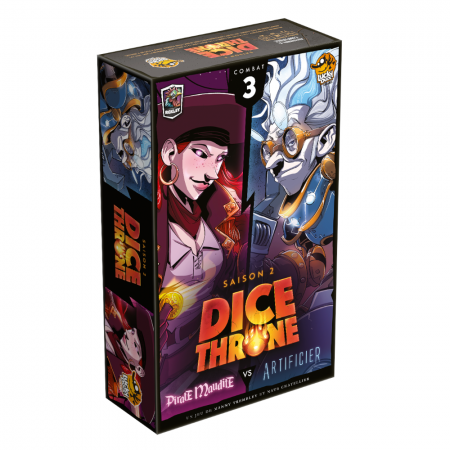 DICE THRONE S2 : ARTIFICIER VS PIRATE MAUDITE 
