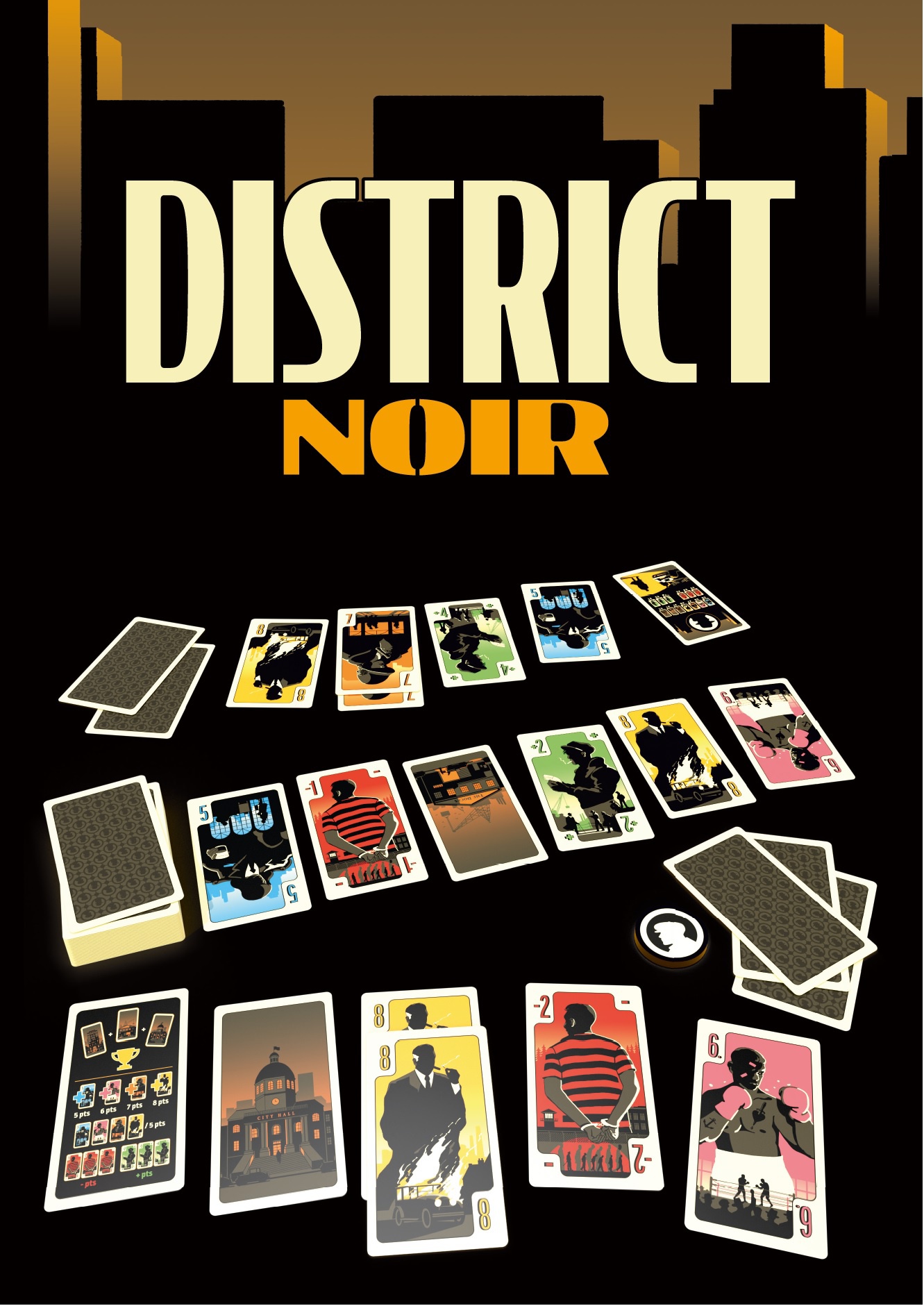 Acheter District Noir - Spiral Éditions - Jeux de société - Le Passe Temps