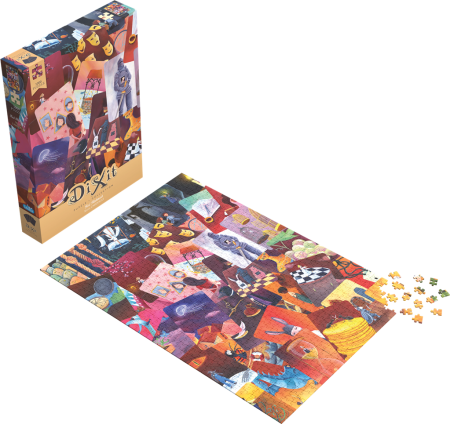 DIXIT PUZZLE 1000P RED MISHMASH