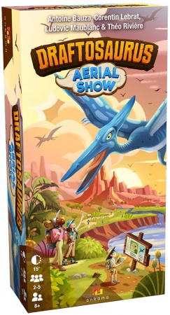Draftosaurus aerial show