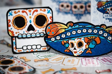 FIESTA DE LOS MUERTOS EXTENSION : LA CATRINA