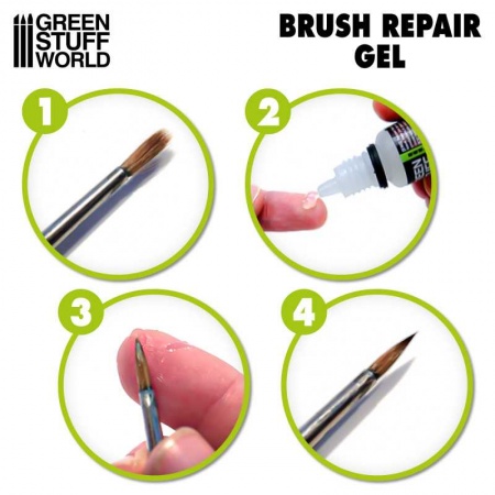 GEL DE REPARATION POUR PINCEAUX 