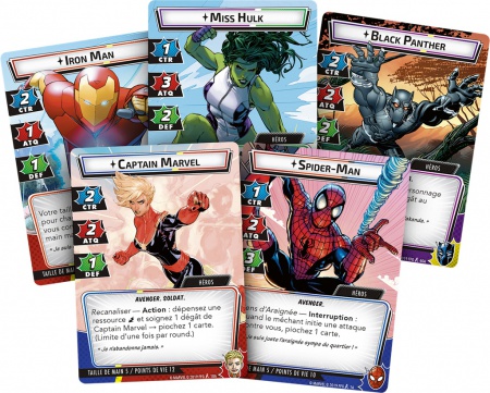 MARVEL CHAMPIONS : LE JEU DE CARTES