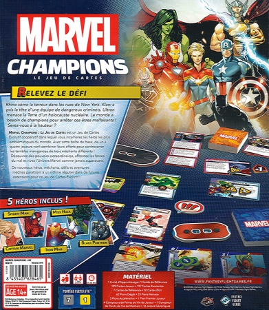 MARVEL CHAMPIONS : LE JEU DE CARTES