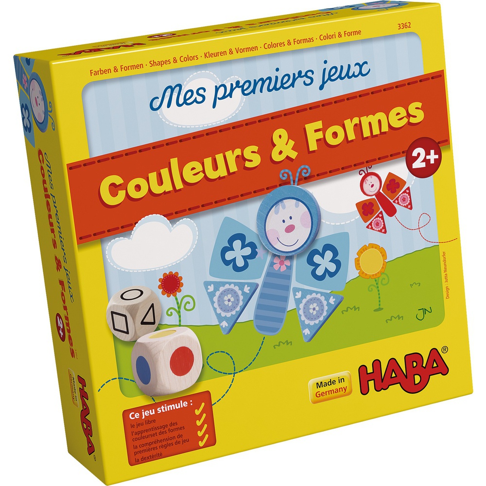 Couleurs et formes : jeu de société - HABA - Acheter sur Parta'jeux