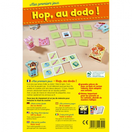 Mes premiers jeux - Hop, au dodo !