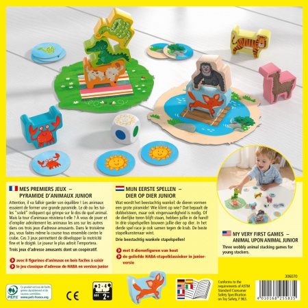 Mes premiers jeux - Pyramide d\'animaux junior