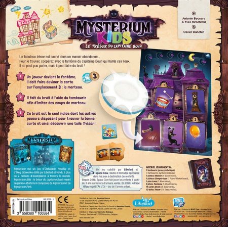 MYSTERIUM KIDS : LE TRÉSOR DU CAPITAINE BOUH