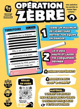 OPERATION ZEBRE 