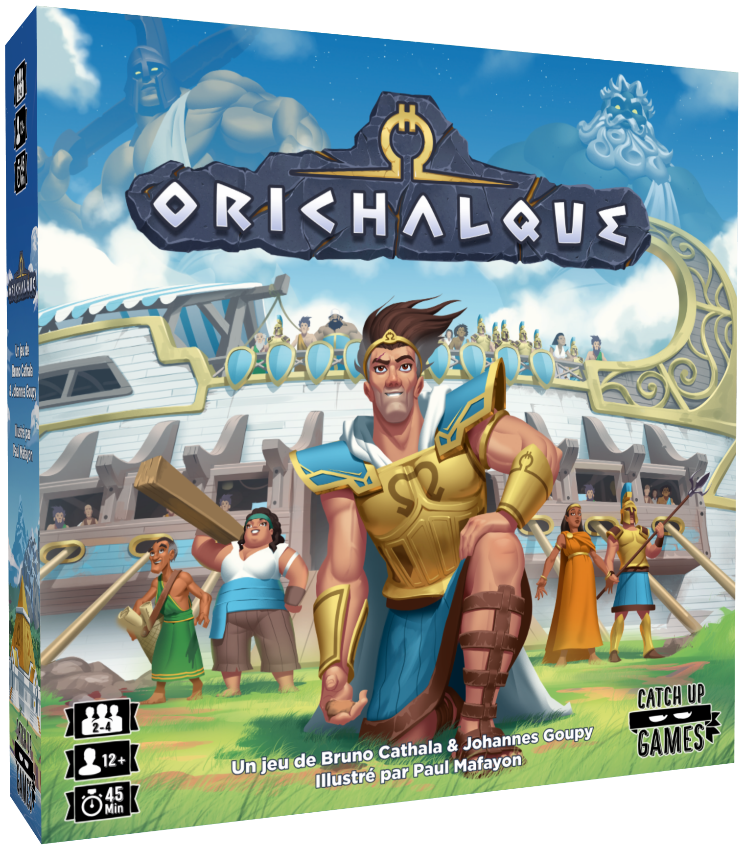 Orichalque : jeu d'exploration - Catch Up Games - Acheter chez Parta'Jeux