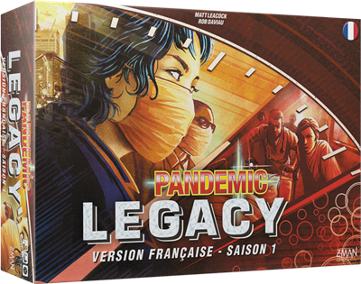 PANDEMIC LEGACY SAISON 1 (ROUGE)