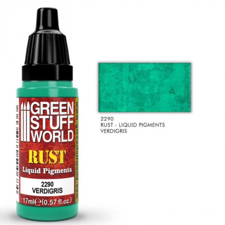 PEINTURE PIGMENTS LIQUIDES VERDIGRIS