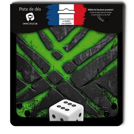 Piste de dés - Cracked Metal