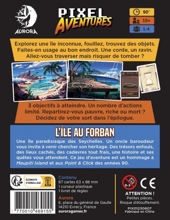 PIXEL AVENTURES : L\'ÎLE AU FORBAN