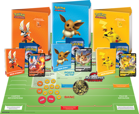 POKÉMON : COFFRET ACADÉMIE DE COMBAT V2