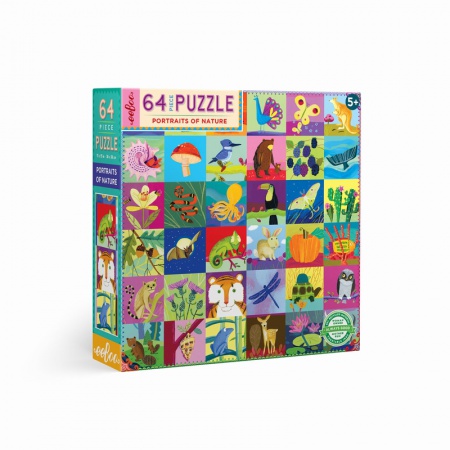 PORTRAITS DE LA NATURE 64PCS