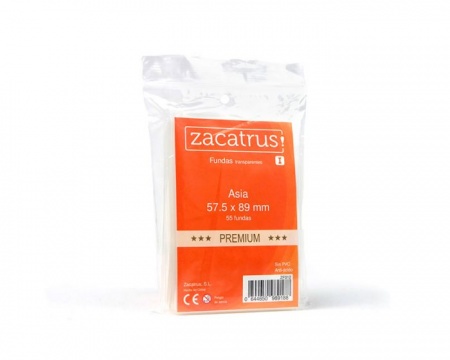 PROTEGE CARTES ZACATRUS ASIA PREMIUM 57.5mmx89mm