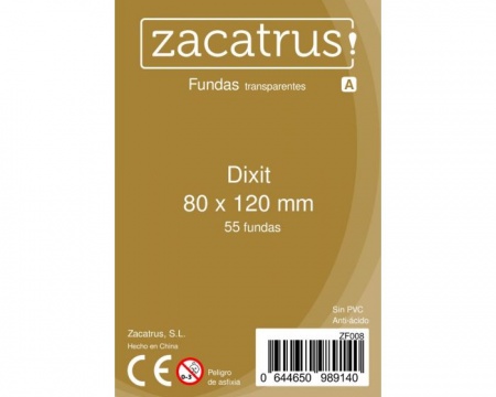 PROTEGE CARTES ZACATRUS DIXIT 80mmx120mm
