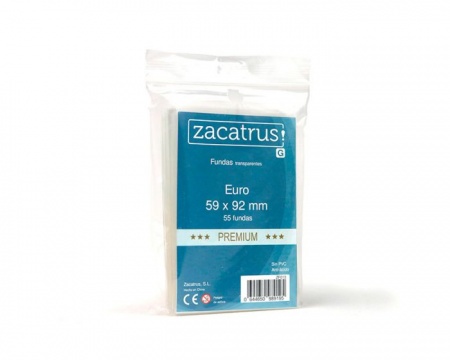 PROTEGE CARTES ZACATRUS EURO PREMIUM 59mmx92mm