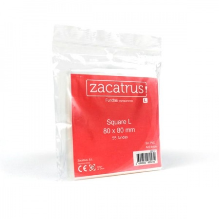 PROTEGE CARTES ZACATRUS SQUARE L (CARRE LARGE) 80mmx80mm