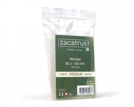 PROTEGE-CARTES ZACATRUS WONDERPREMIUM 65mmx100mm