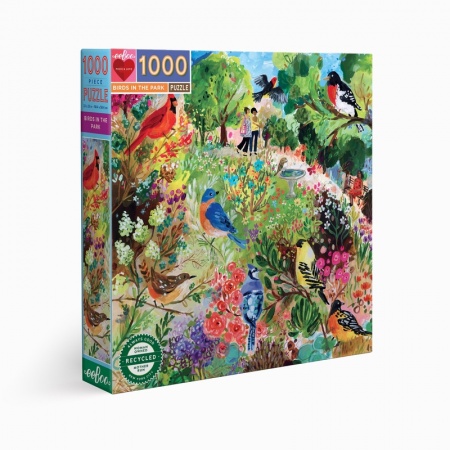 PUZZLE 1000 PIECES - BIRDS IN THE PARK