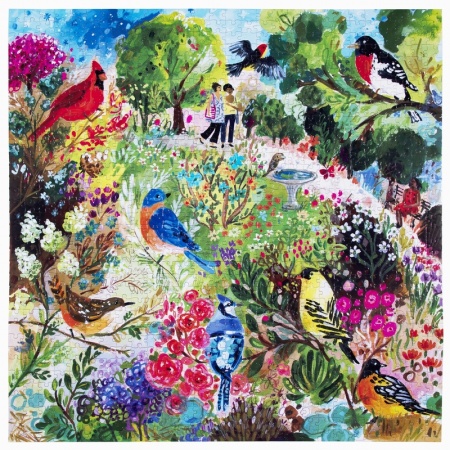 PUZZLE 1000 PIECES - BIRDS IN THE PARK