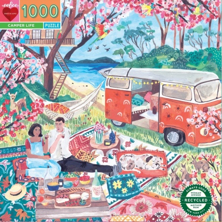 PUZZLE 1000 PIECES - CAMPER LIFE