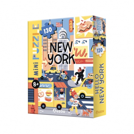 PUZZLE 130 PIECES - HELLO NEW YORK