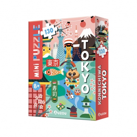 PUZZLE 130 PIECES - KONNICHIWA TOKYO