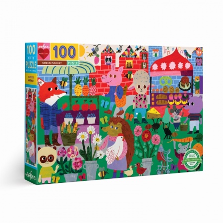 PUZZLE MARCHE ECOLOGIQUE 100 PIECES