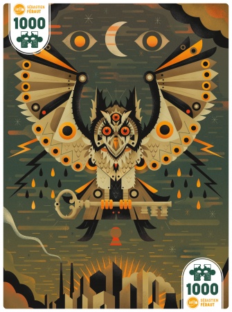 PUZZLE UNIVERSE - 1000P : CITY OWL (#12)