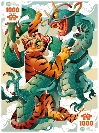 PUZZLE UNIVERSE - 1000P : THE TIGER AND THE DRAGON(#10)