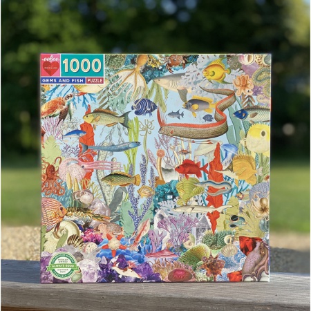 Puzzles 1000 pièces GEMS AND FISH