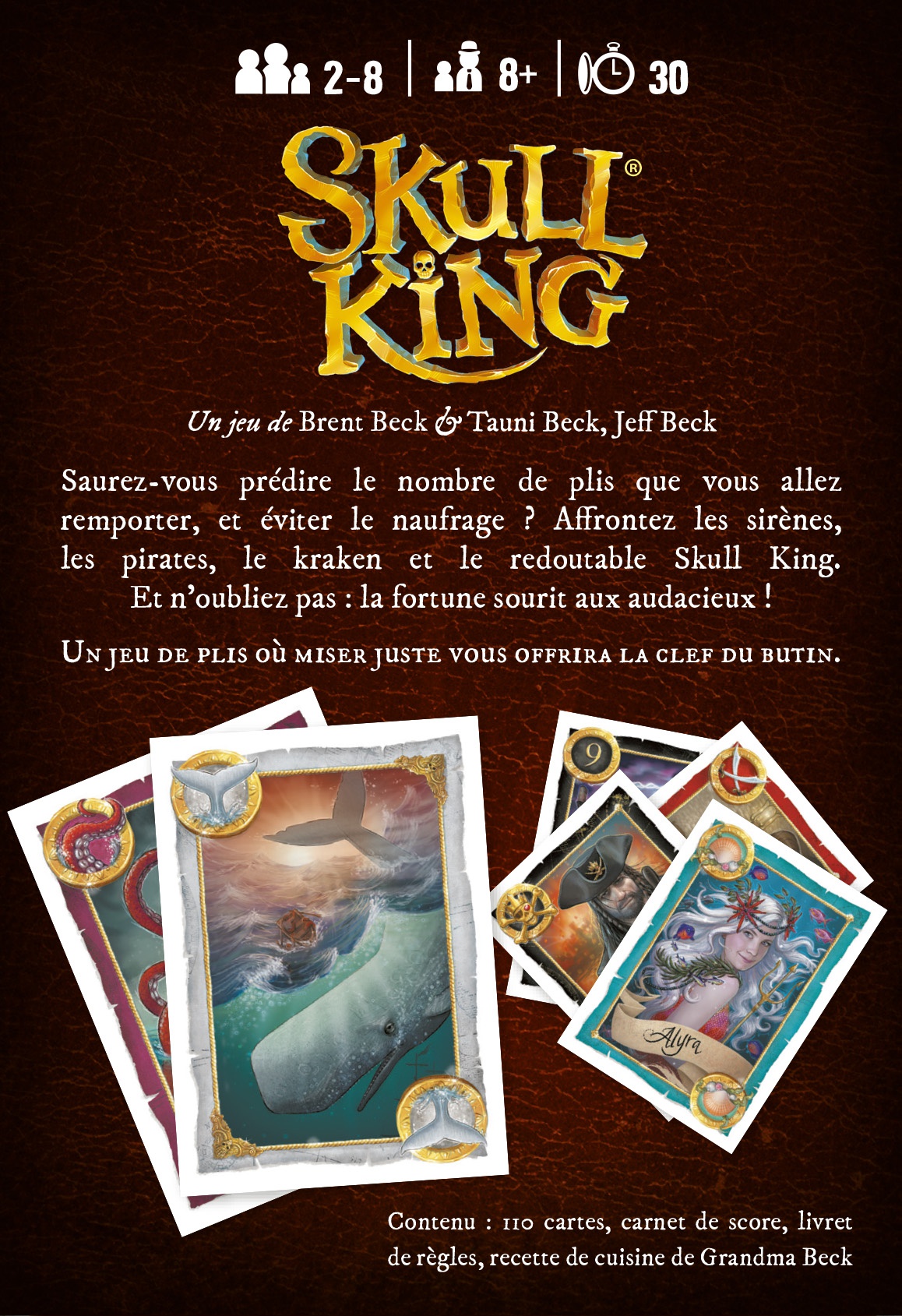 Skull King VF : Jeu De Plis - Grandpa Becks - Acheter Sur PartaJeux