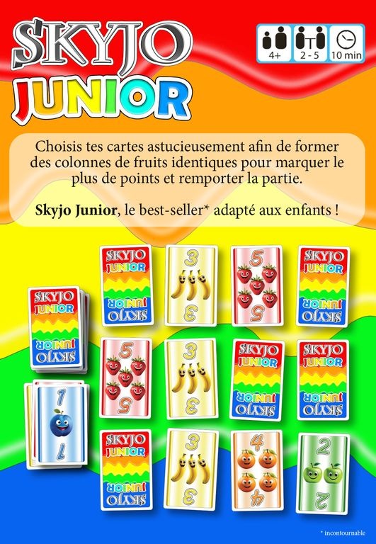 Skyjo Junior : jeu de cartes - Magilano - Achetez sur Parta'Jeux
