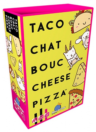 Taco chat bouc cheese pizza