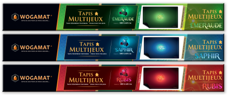 TAPIS MULTIJEUX BLEU TAILLE 2 (60x100