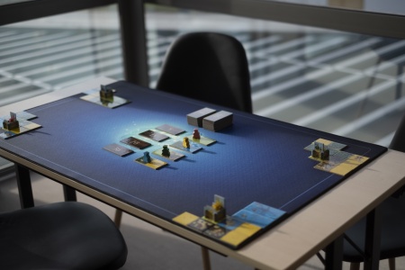 TAPIS MULTIJEUX BLEU TAILLE 2 (60x100
