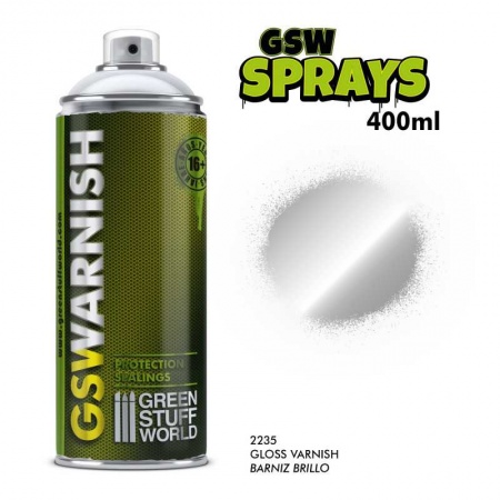 VERNIS BRILLANT EN SPRAY 400ML